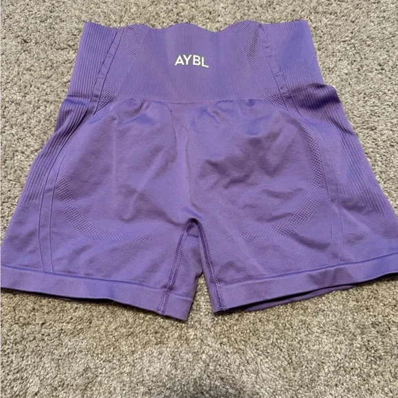 AYBL Women's Athletic Shorts in Purple - Picture 5 of 8